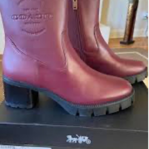 Brand New COACH Corinna Leather Bootie - Picture 8 of 11